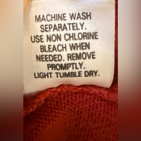 Vintage Byford V Neck Sweater Men XL Red Pullover Casual Jumper Travel Real Wool - Picture 3 of 16